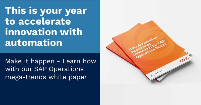 SAP Operations Teams Analysis | ASUG white paper