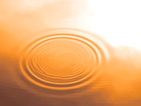 Orange water ripples enterprise AIOps