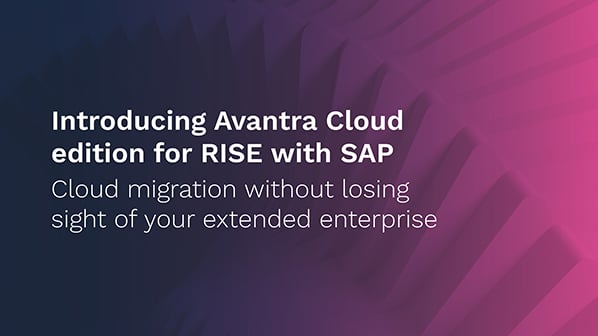 Avantra cloud for RISE with SAP edition