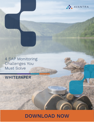 SAP Monitoring challenges | Avantra