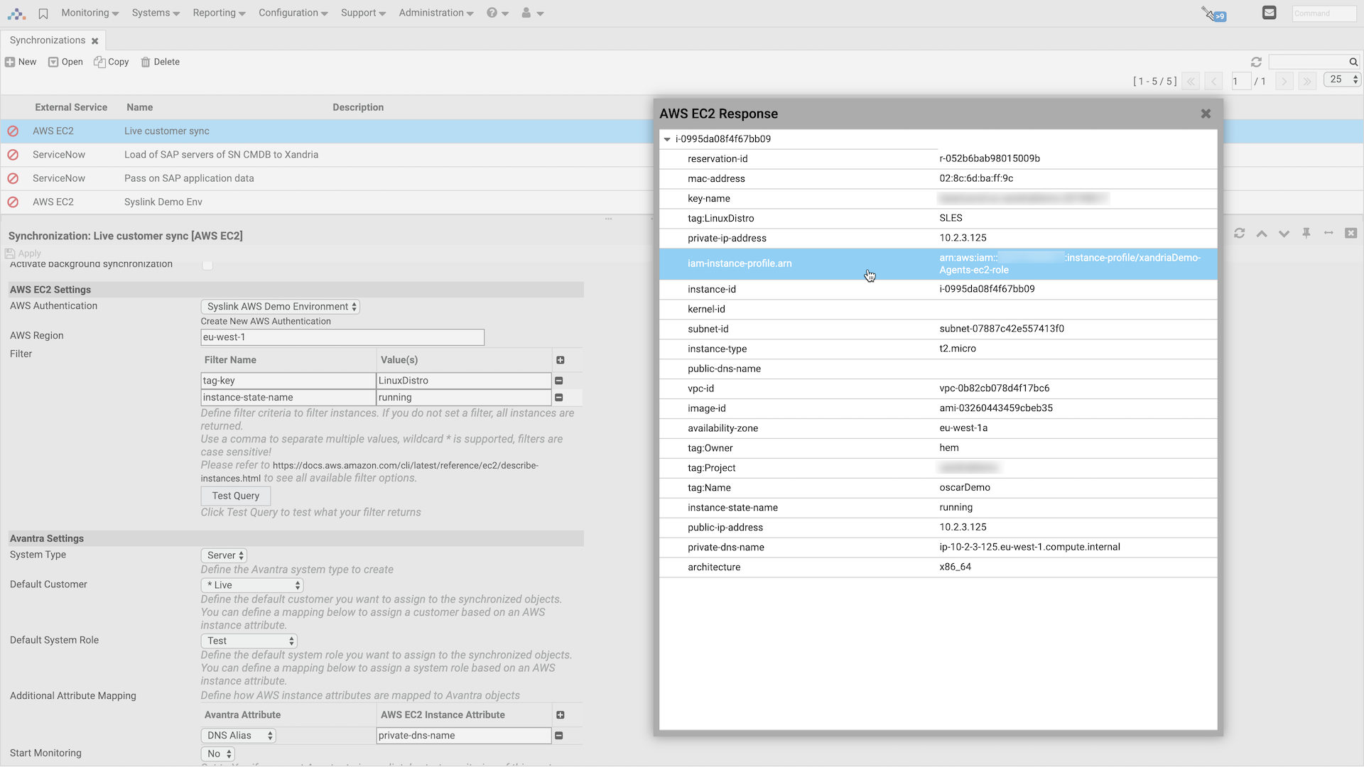 AWS EC2 Synchronization