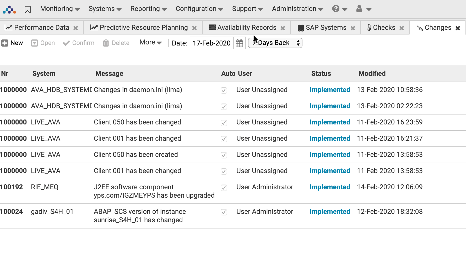 Change Tracking