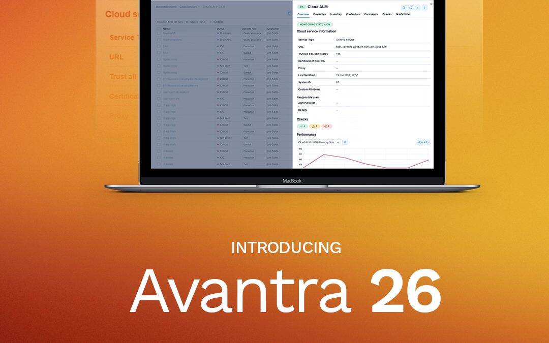 Avantra 26: A Breath of Fresh Multi-Tenant AIR