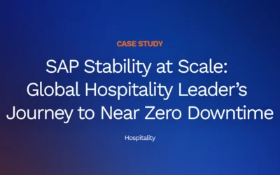 SAP Stability at Scale: Global Hospitality Leader’s Journey to Near Zero Downtime