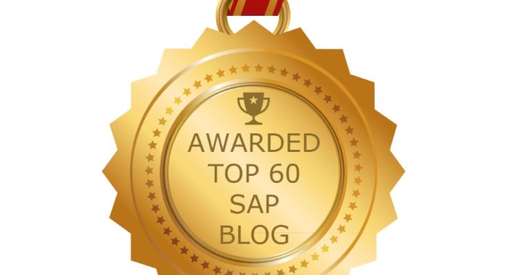 Syslink Xandria’s blog has been selected to the top 60 SAP blogs