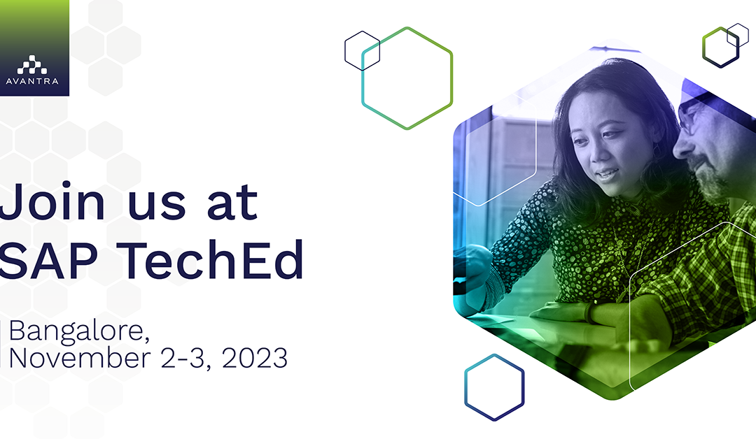 Avantra’s first time attending SAP TechEd Bangalore 2023