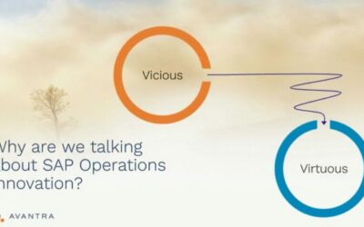 ASUG & Avantra mega trends in SAP operations